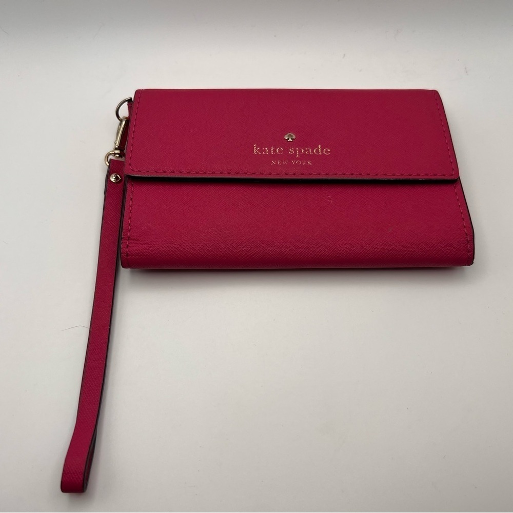 Kate Spade Fuchsia Wristlet Clutch
